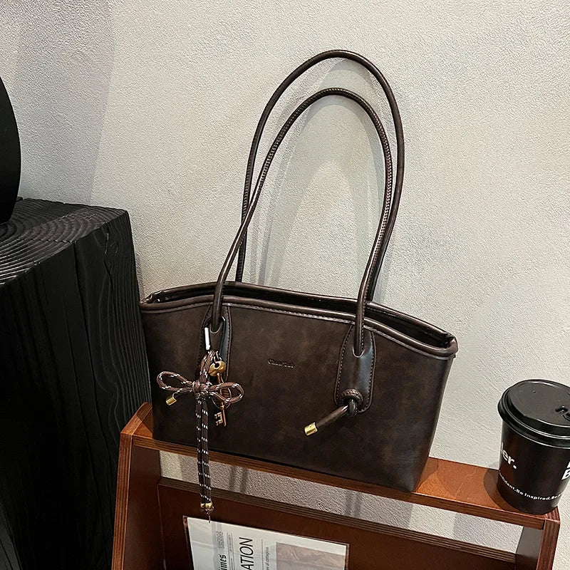 Retro Chic PU Leather Inside Pockets Crossbody Handbags - Flossy Mom