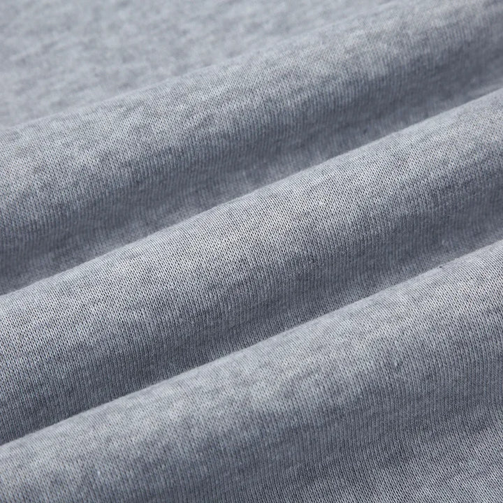 Women's slim-fit bootcut dress pants, heather gray knit texture close-up