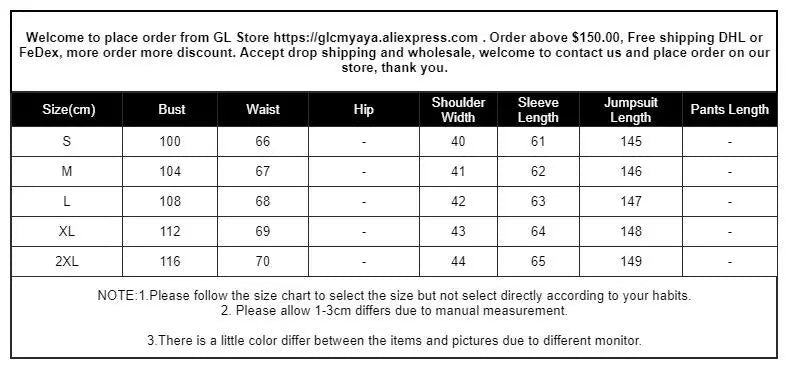 Safari Style Front Zipper Fly Elastic Waist Pocket Cargo Jumpsuits - Gen U Us Products