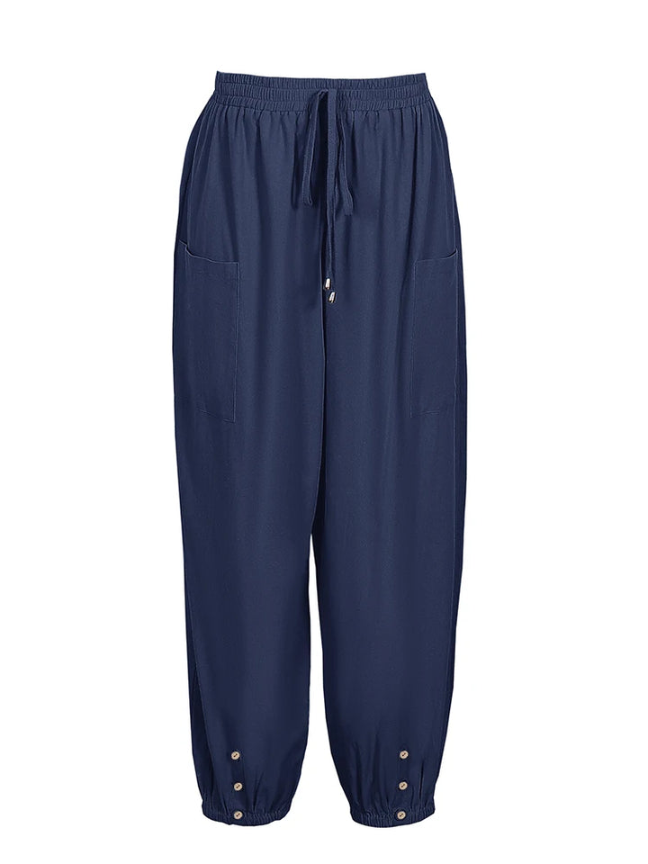 Curvy Fit Wide-Leg Pants – Flattering & Casual - Flossy Mom