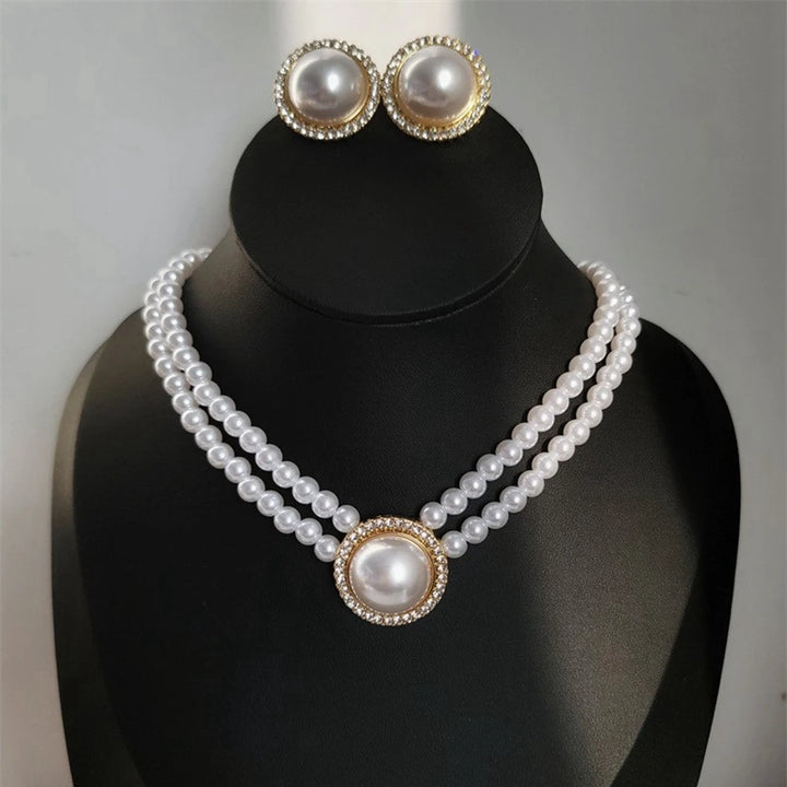 Radiant Rhinestones & Timeless Pearls - Jewelry Sets - Flossy Mom