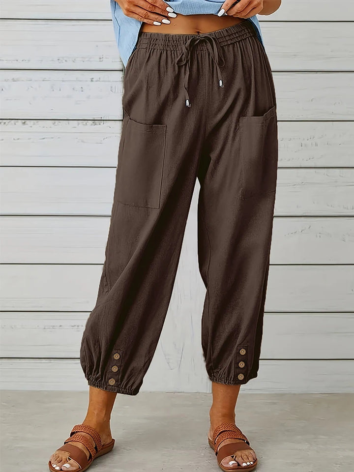 Curvy Fit Wide-Leg Pants – Flattering & Casual - Flossy Mom