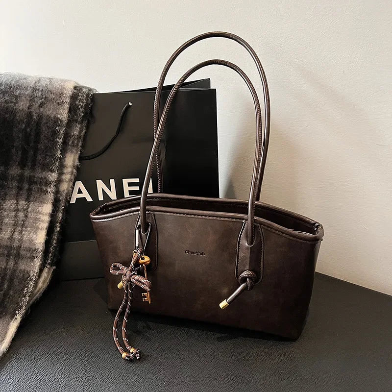 Retro Chic PU Leather Inside Pockets Crossbody Handbags - Flossy Mom