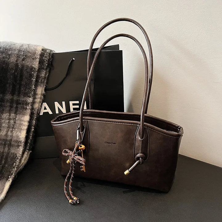 Retro Chic PU Leather Inside Pockets Crossbody Handbags - Flossy Mom