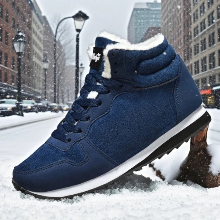 Cozy Plush Fur Lined Suede Snow Boots - Flossy Mom