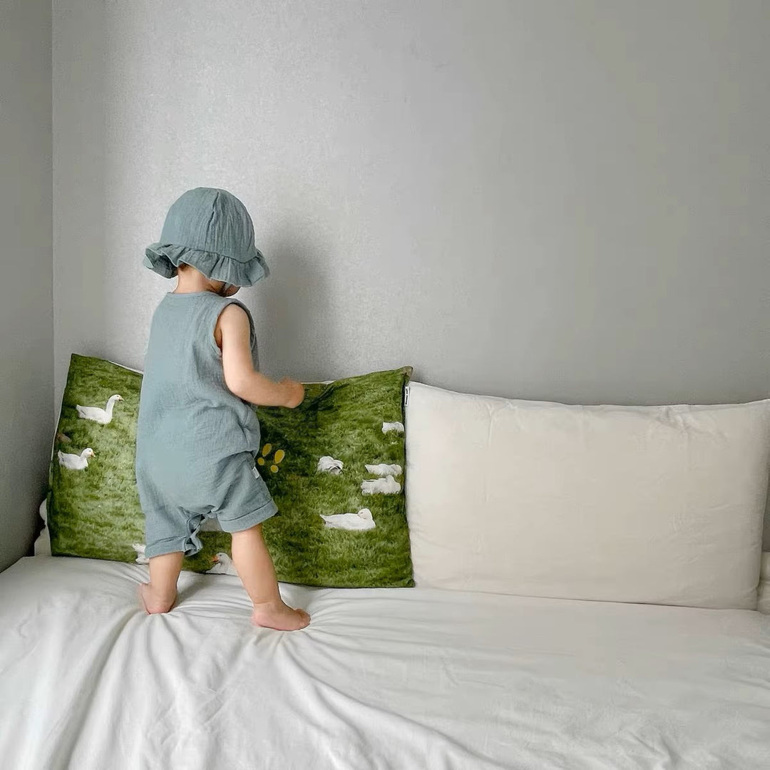 Summer Sleeveless Soft Cotton Baby Rompers