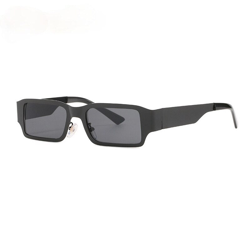 Snazzy Metal Punk Retro Square Funky Sunglasses - Gen U Us Products