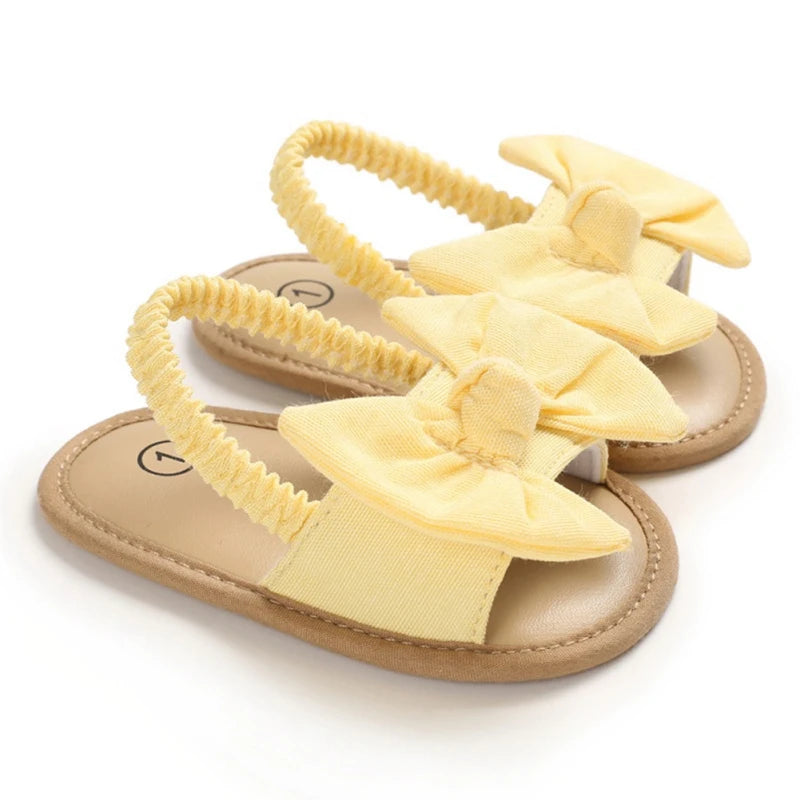 Soft Sole Non-Slip Bowknot First Walker Flat Sandals - Gen U Us Products