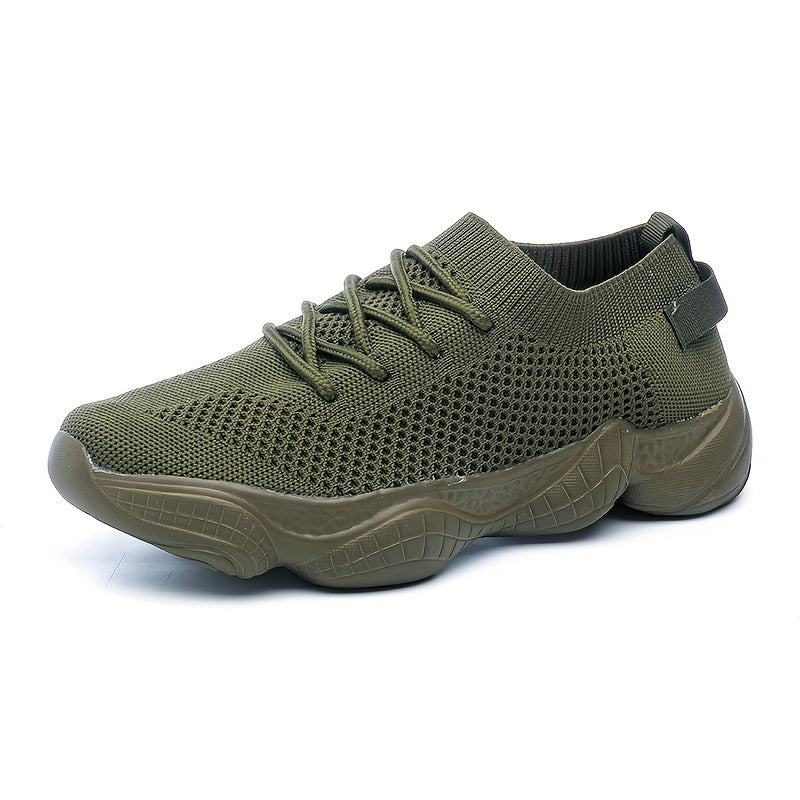 Stylish Lightweight Easy Walkers Soft Sole Woven Mesh Sneakers - Gen U Us Products