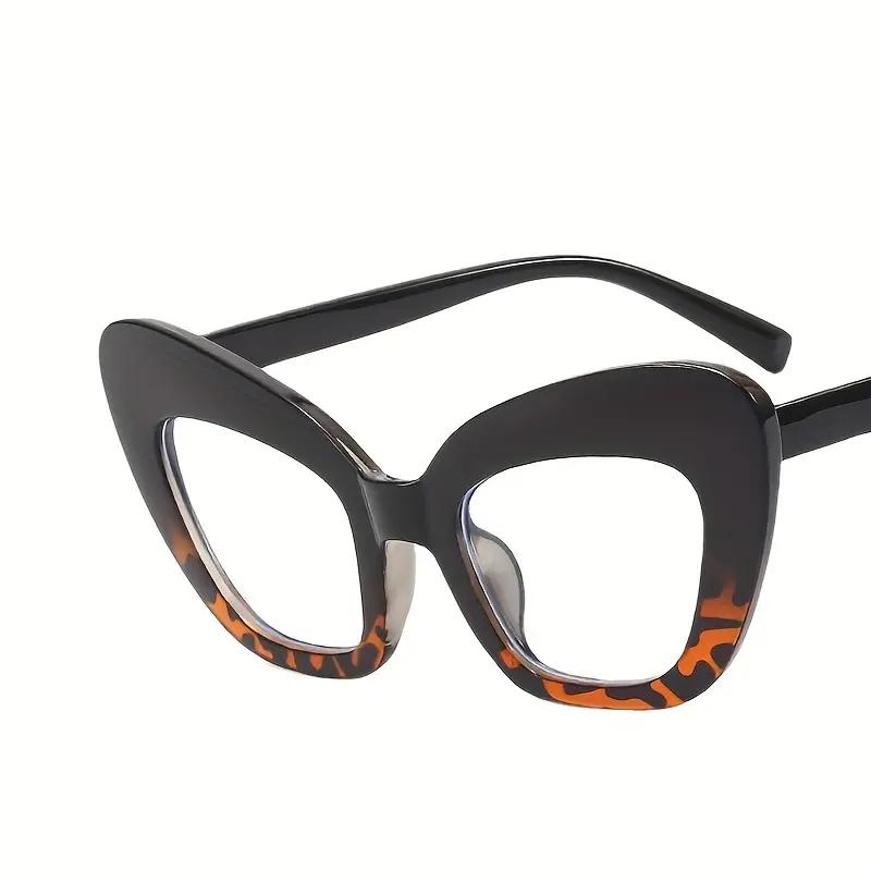UV Blue Light Protection Oversized Cat Eye Sunglasses 