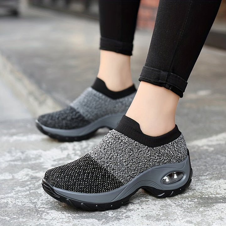 Ultimate Comfort Breathable Air Cushion Slip-On Sock Sneakers 