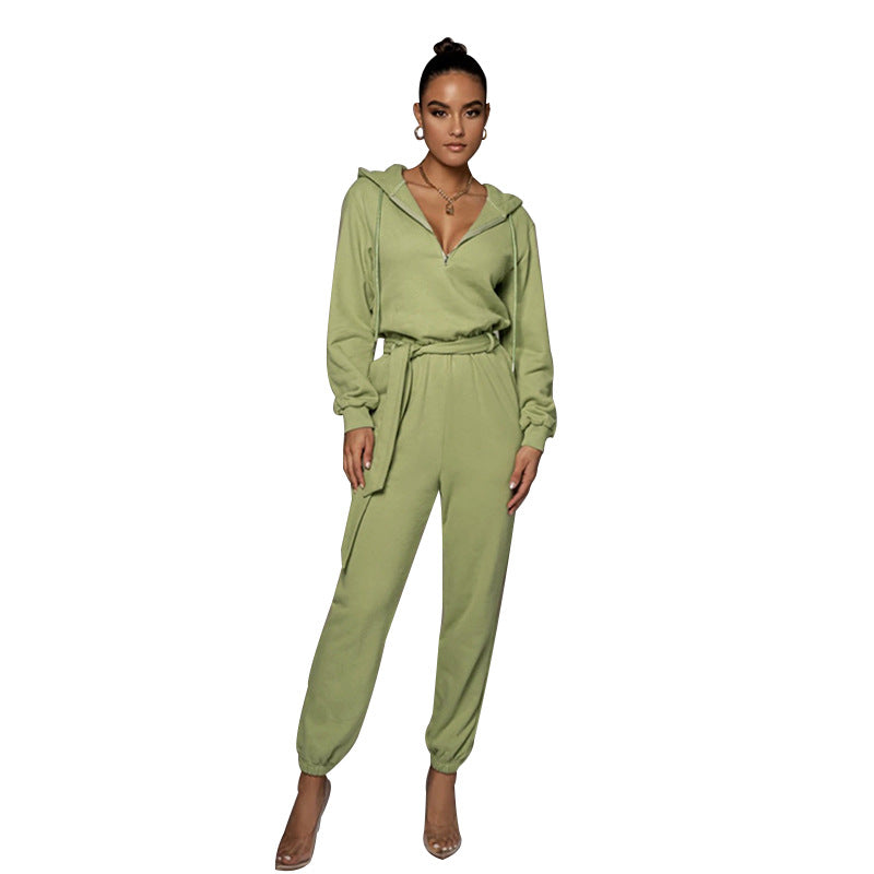 Ultra-soft Flexible Fabric Long Sleeve Hooded Jumpsuits - Gen U Us Products -  