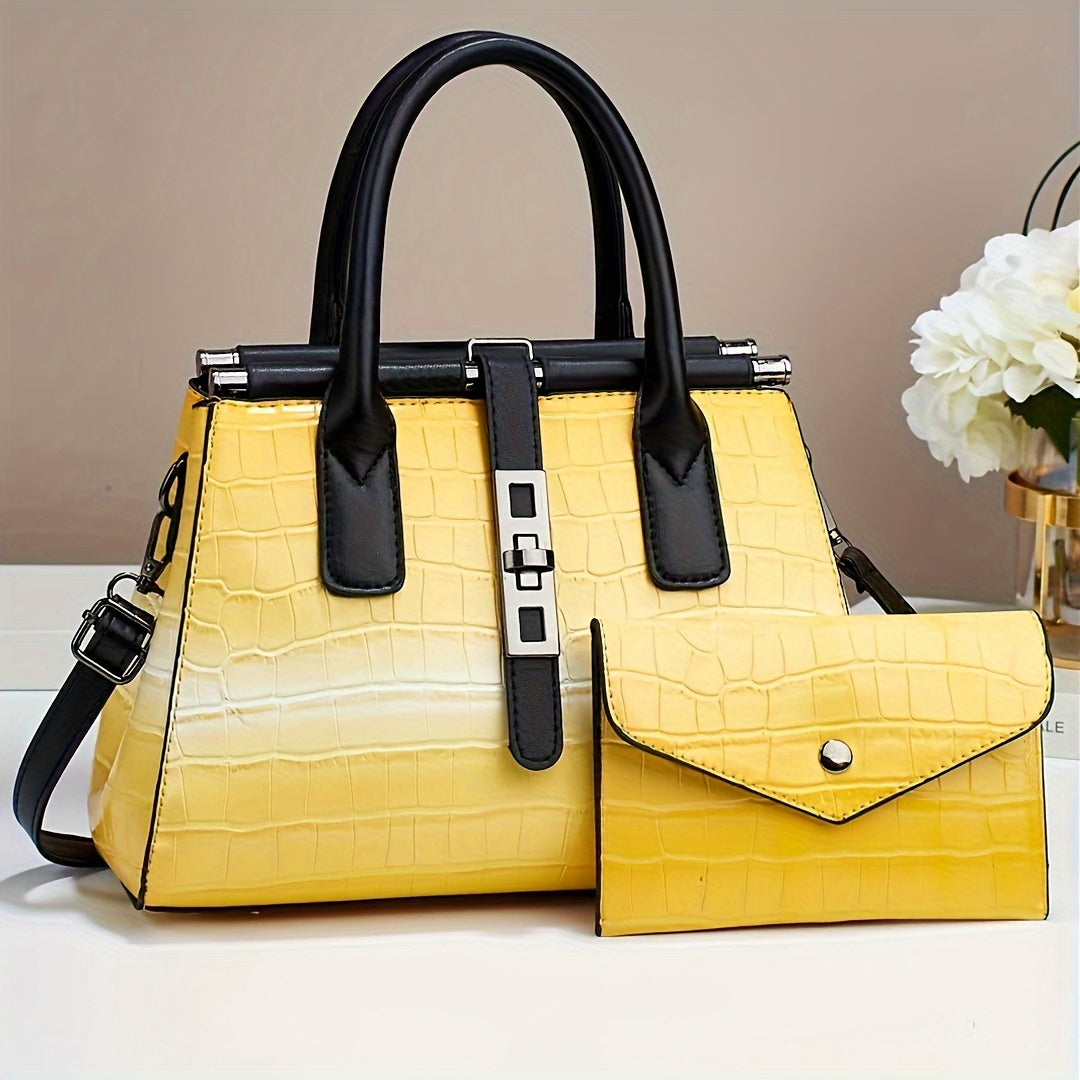Unique Bold Colors Essential Versatile Chic Handbags - Gen U Us Products