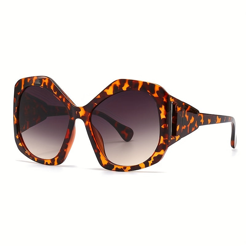 Y2K Candy Color Futuristic Oversized Irregular Sunglasses - Gen U Us Products