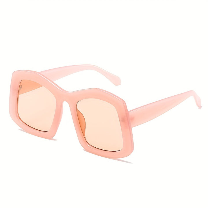 Y2K Oversized Candy Color Irregular Frame Sunglasses - Gen U Us Products