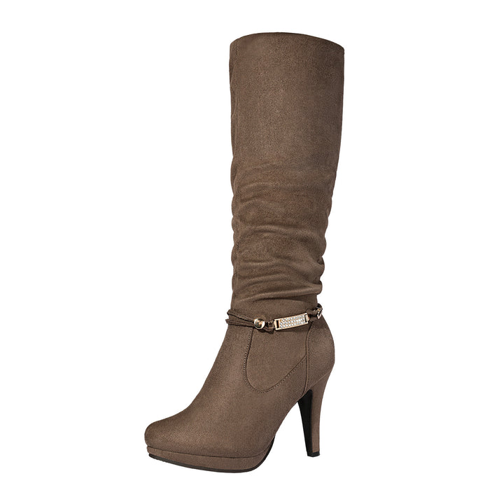 Sleek Bold Over-The-Knee High Heel Women's Riding Boots - Flossy Mom