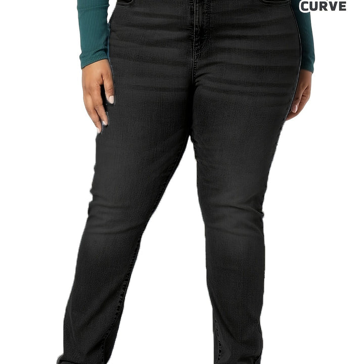 Movement Freedom Zipper Fly Bootcut Black Denim Jeans - Flossy Mom