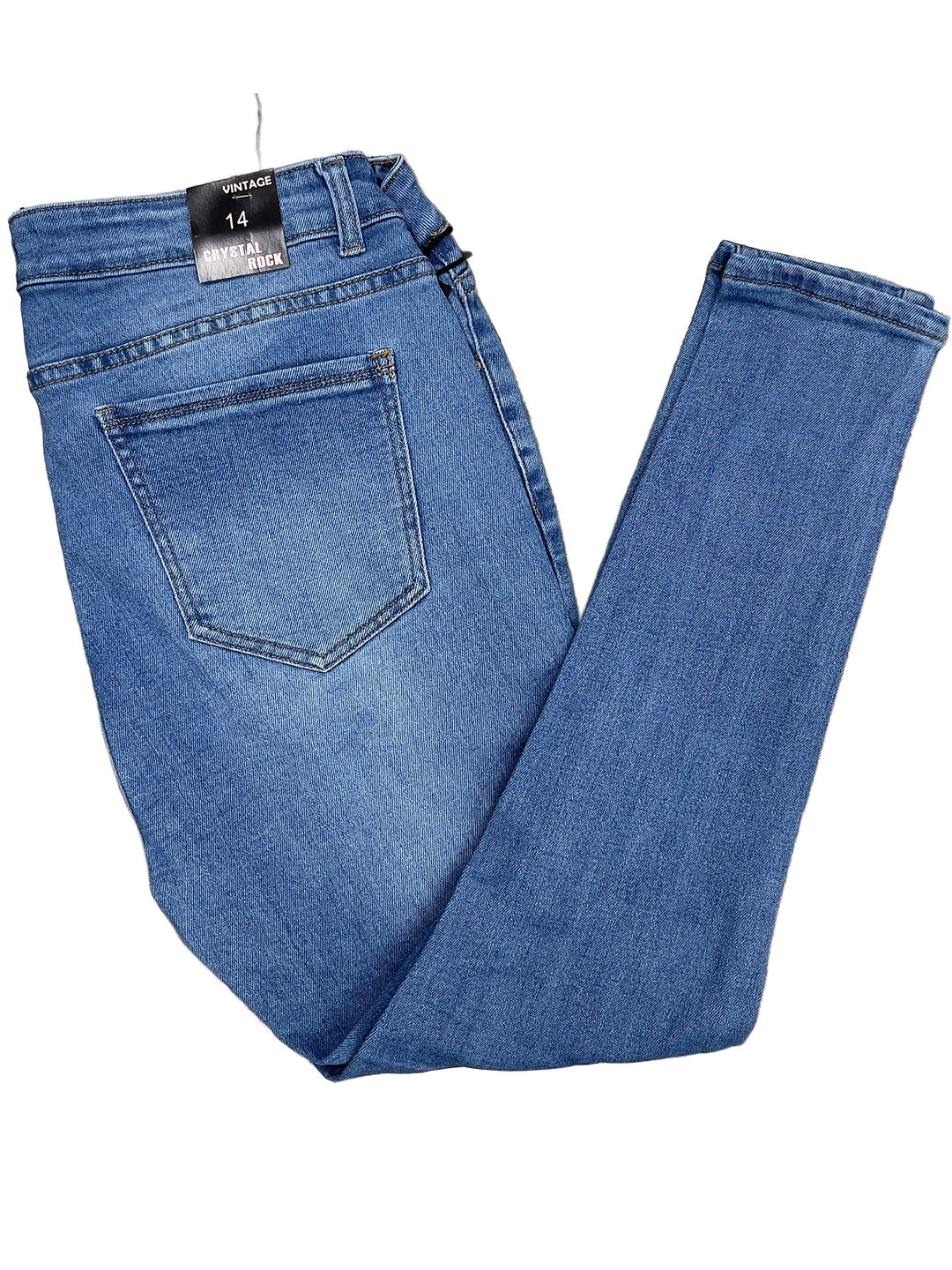 Soft Comfortable High-Stretch Ripped Plus Size Denim Jeans - Flossy Mom