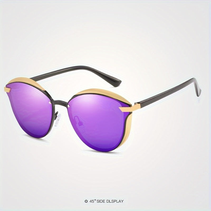 Catwalk Luxe Cat EyePolarized Lenses Sunglasses - Flossy Mom