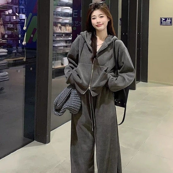 Sharp Streetwear Tracksuit - Jacket & Pants - Flossy Mom