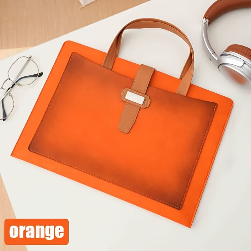 Retro Chic High- quality PU Leather Work Briefcase - Flossy Mom