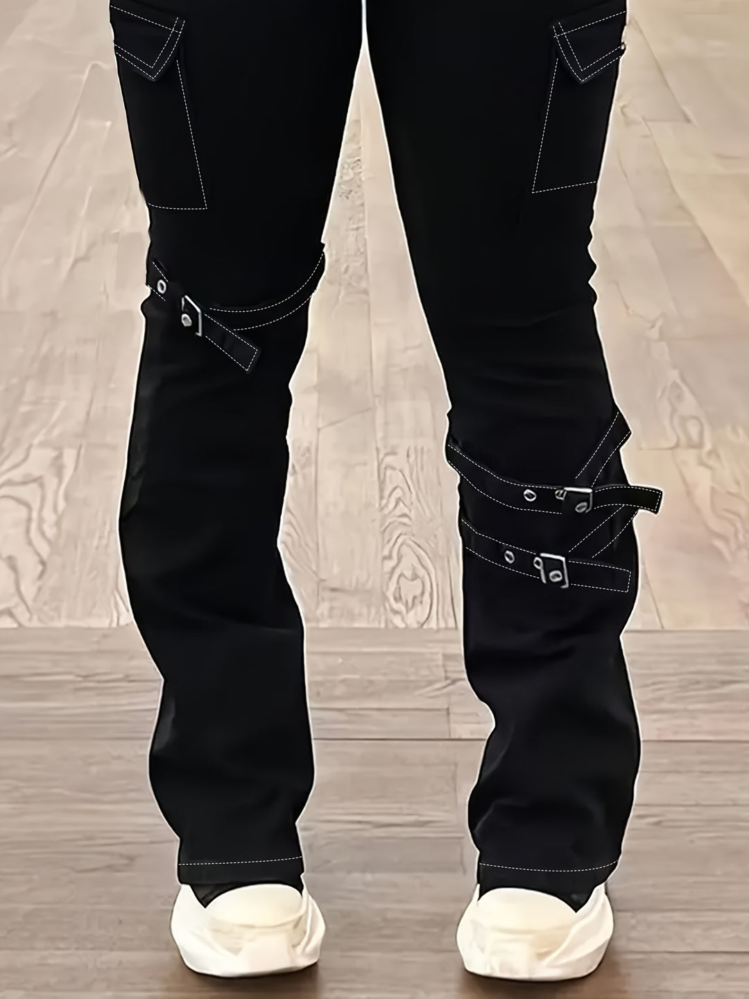 Street Rebel High-Waist Stretch Bootcut Jeans - Flossy Mom