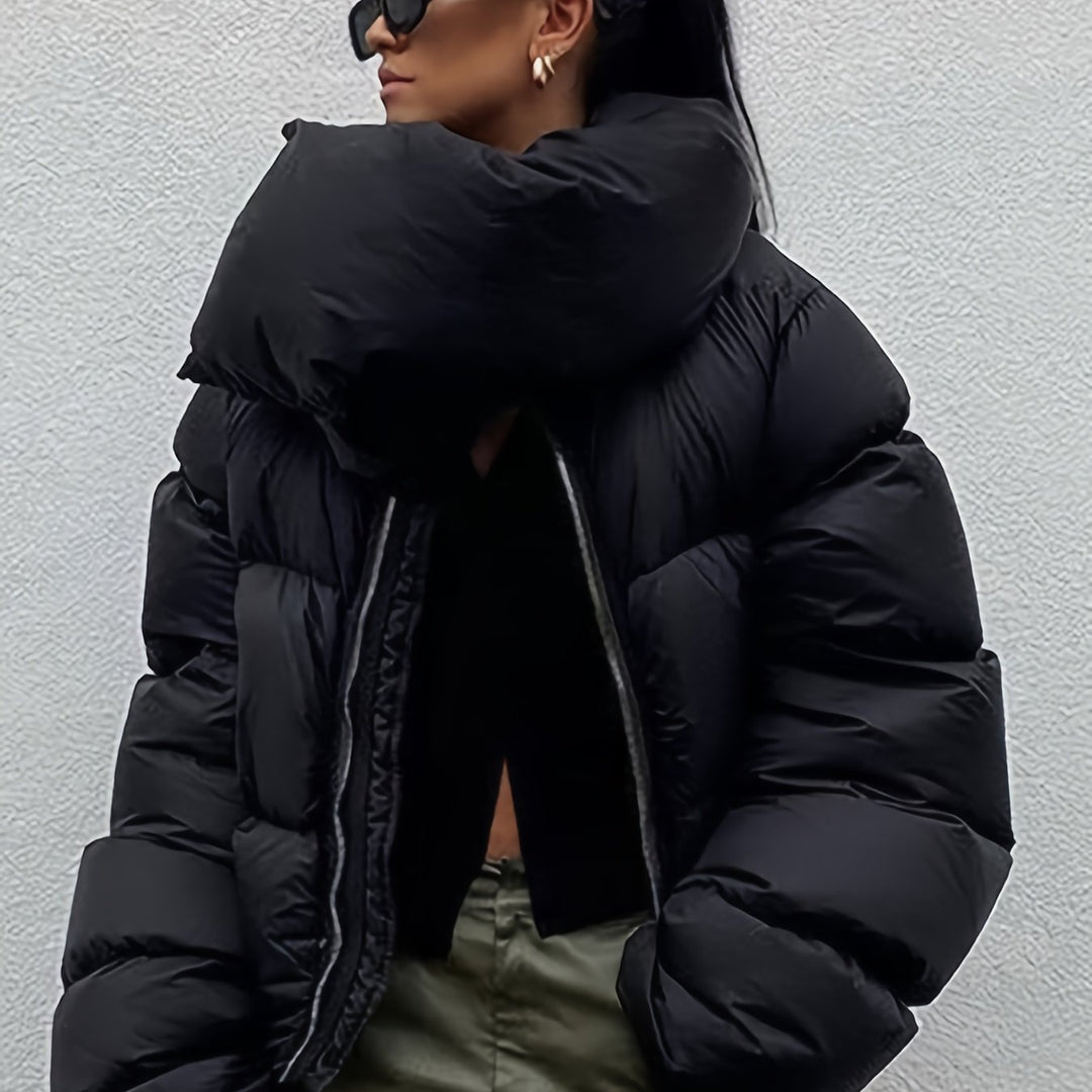 On-trend Cozy Thick Detachable Hood Puffer Coats - Flossy Mom