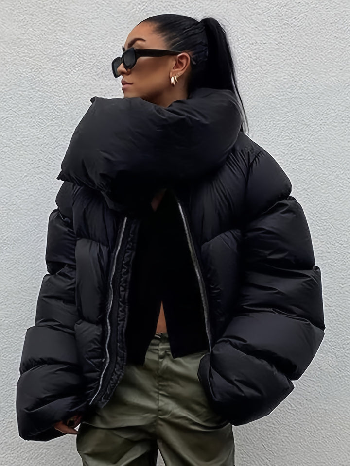 On-trend Cozy Thick Detachable Hood Puffer Coats - Flossy Mom