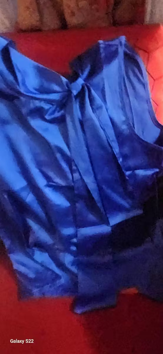 Silky-Like Sleeveless Bow Detail Polished Blouses - Flossy Mom