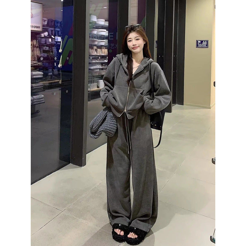 Sharp Streetwear Tracksuit - Jacket & Pants - Flossy Mom